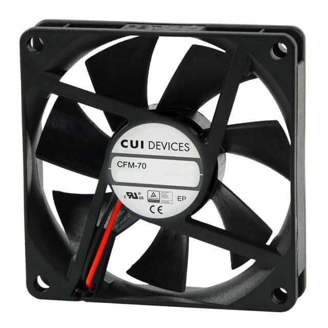 CFM-7015V-133-315 FAN AXIAL 70X15MM 12VDC WIRE
