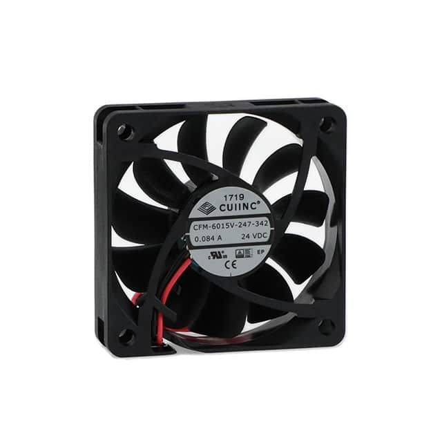 CFM-6015V-247-342 FAN AXIAL 60X15MM 24VDC WIRE