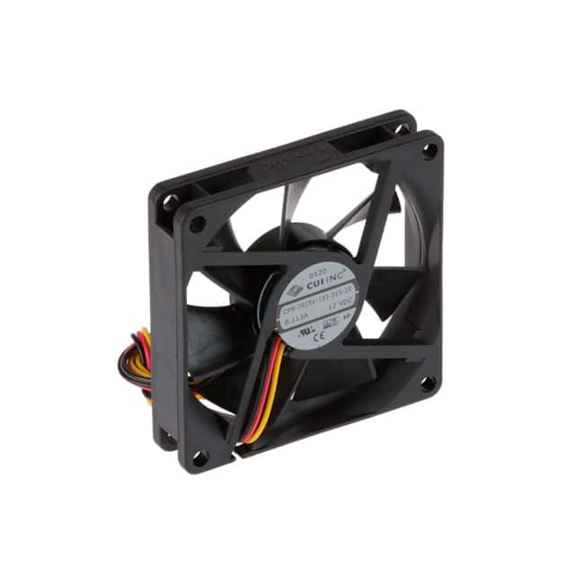CFM-7015V-133-315-20 FAN AXIAL 70X15MM 12VDC WIRE