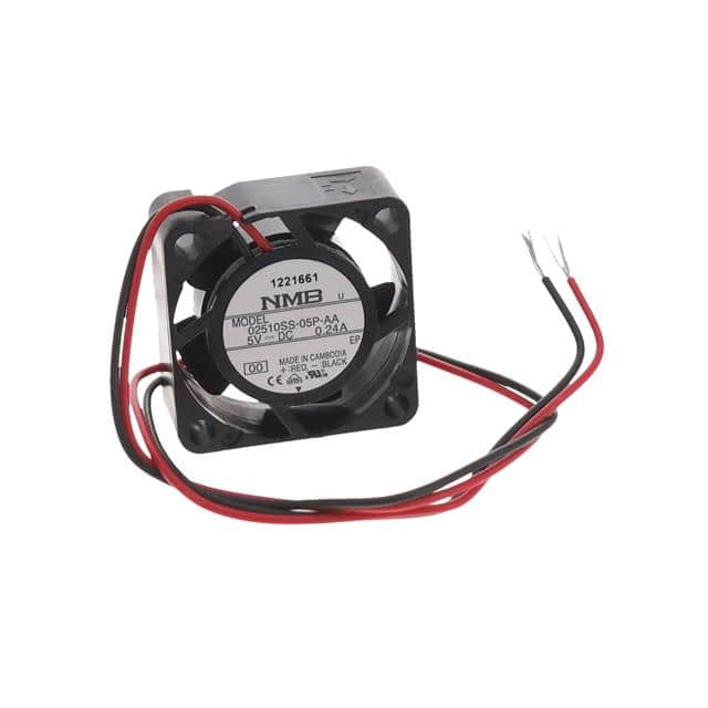 02510SS-05P-AA-00 FAN AXIAL 25X10MM 5VDC WIRE