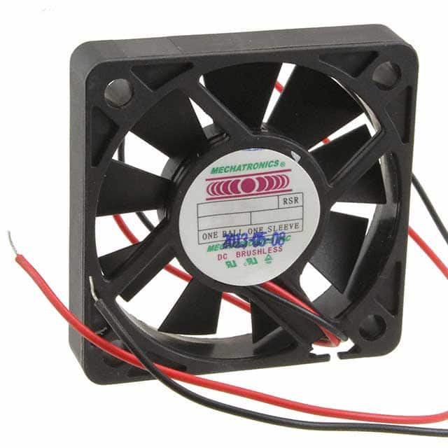 M5210E05C-RSR FAN AXIAL 52X10MM 5VDC WIRE