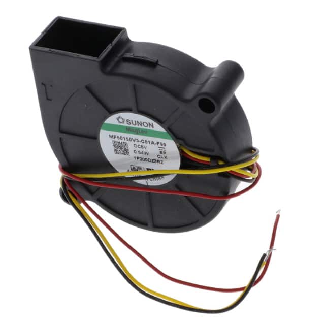 4512HQ/MF50150V3-C01A-F99 FAN BLOWER 51X15MM VAPO 5VDC