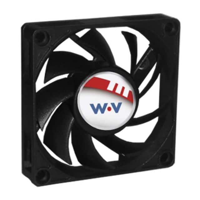 DC0701512H2B-2T0 FAN AXIAL 70X15MM 12VDC WIRE