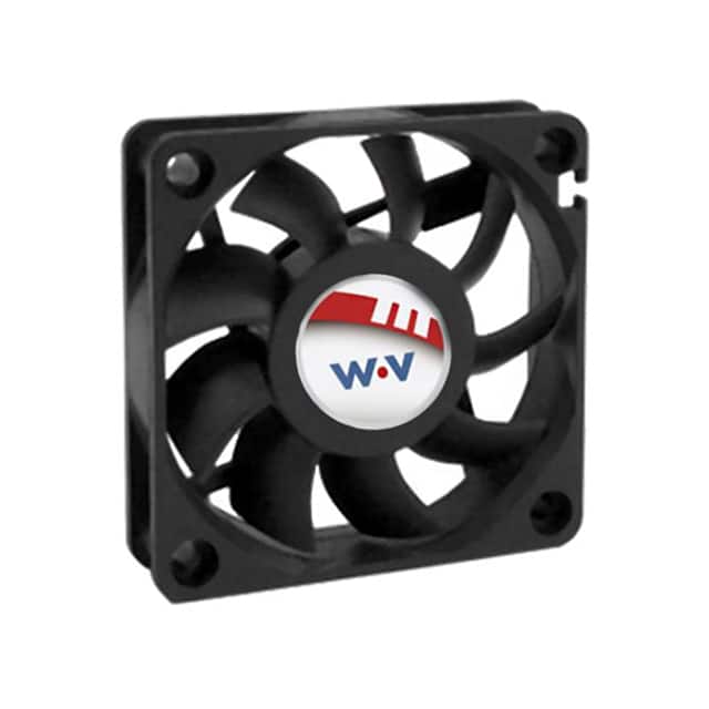 DC0601512U2B-2T0 FAN AXIAL 60X15MM 12VDC WIRE