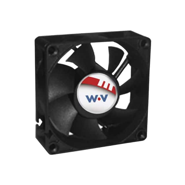 DC0702512U2B-2T0 FAN AXIAL 70X25MM 12VDC WIRE