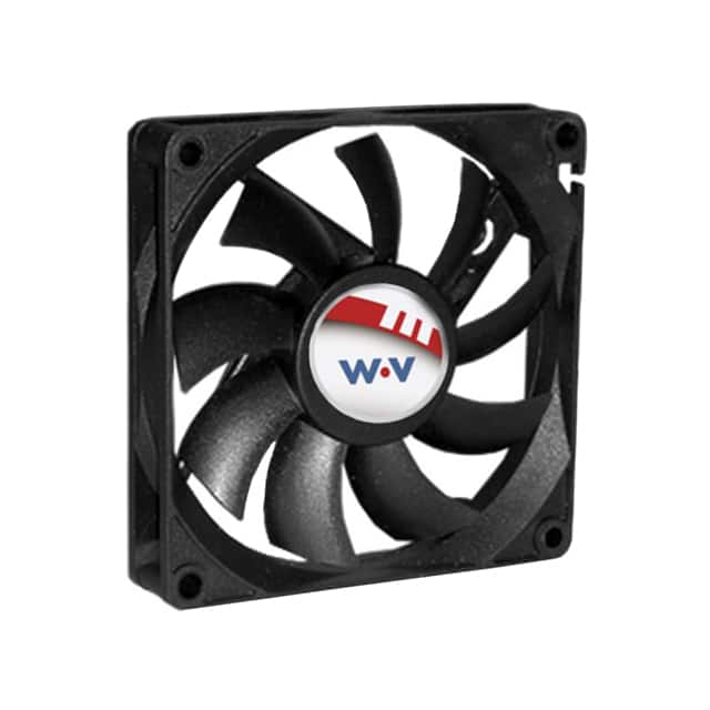 DC0801512J2B-2T0 FAN AXIAL 80X15MM 12VDC WIRE