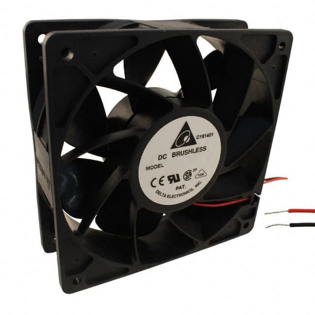 QFR0912VH FAN AXIAL 92X25.4MM 12VDC WIRE