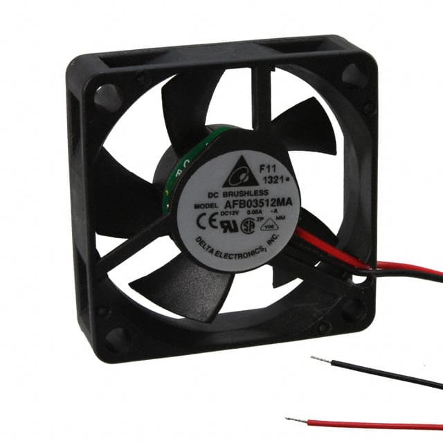 AFB03512MA-A FAN AXIAL 35X10MM 12VDC WIRE