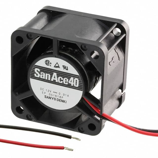 109P0412G3023 FAN AXIAL 40X28MM 12VDC WIRE