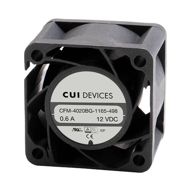 CFM-4028BG-1230-598 FAN AXIAL 40X28MM 12VDC WIRE