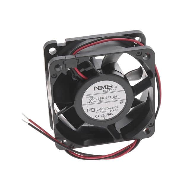 06025SA-24T-EA-D0 FAN AXIAL 60X25MM 24VDC WIRE