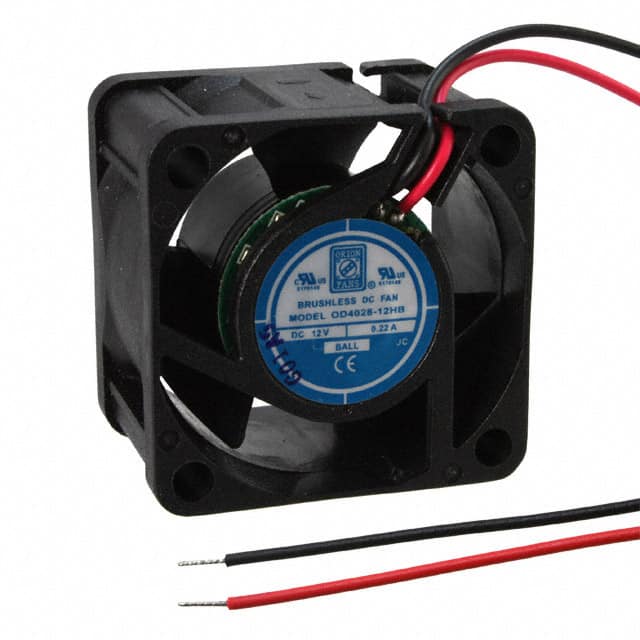 OD4028-12HB FAN AXIAL 40X28MM 12VDC WIRE