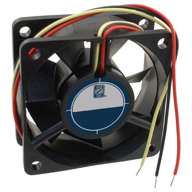 OD6025-12HB02A FAN AXIAL 60X25MM 12VDC WIRE