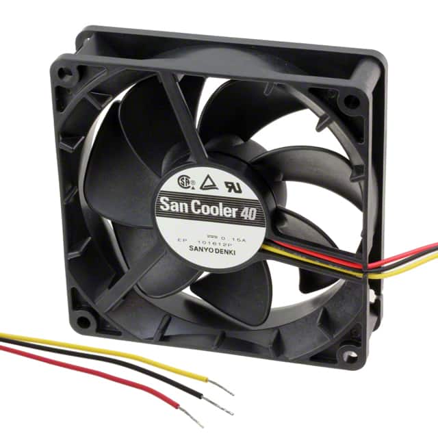 109P0412B301 FAN AXIAL 40X28MM 12VDC WIRE