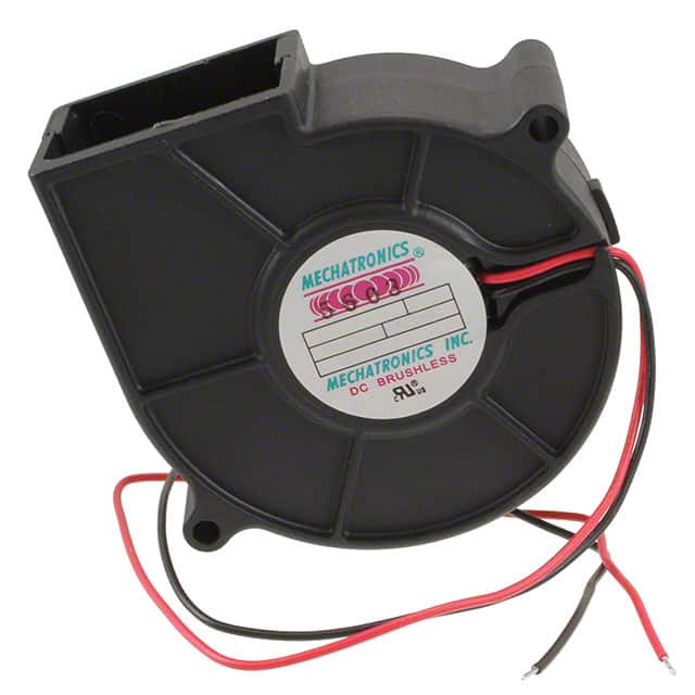 B7530E24B-BSR FAN BLOWER 76X30MM 24VDC WIRE