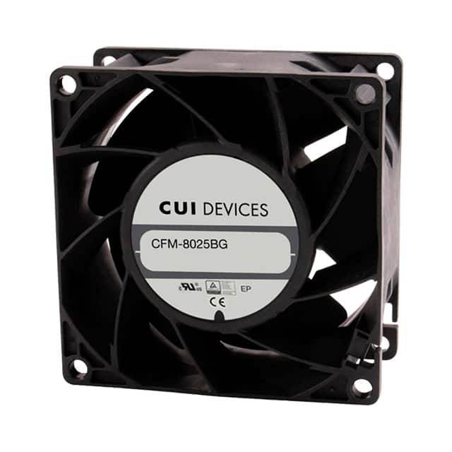 CFM-8025BG-160-484-22 FAN AXIAL 80X25.4MM 12VDC WIRE