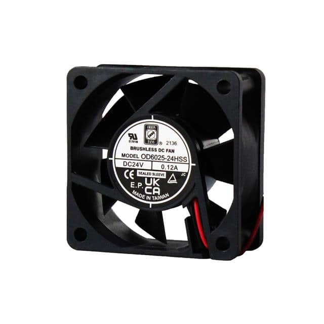 OD6025-48MBXE FAN AXIAL 60X25MM 48VDC WIRE