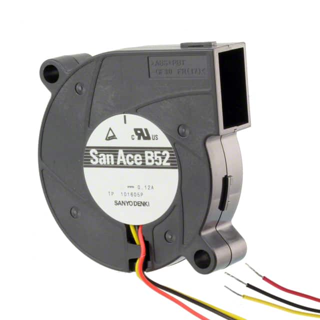 109BC12HC7-1 FAN BLOWER 51X15MM 12VDC WIRE