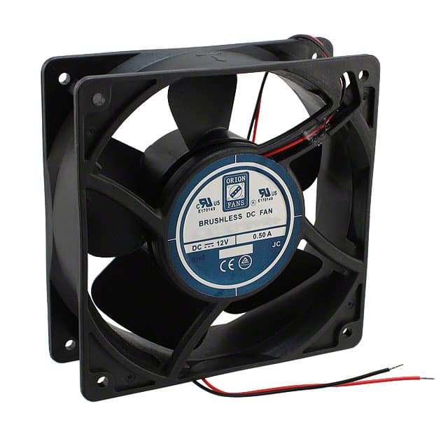 OD1238-12HSS FAN AXIAL 120X38.5MM 12VDC WIRE