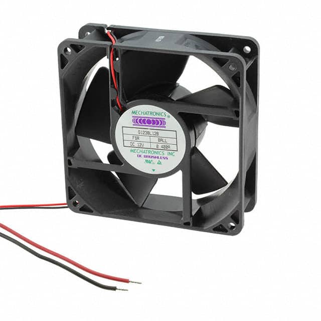 G1238L12B-FSR FAN AXIAL 119X38MM 12VDC WIRE