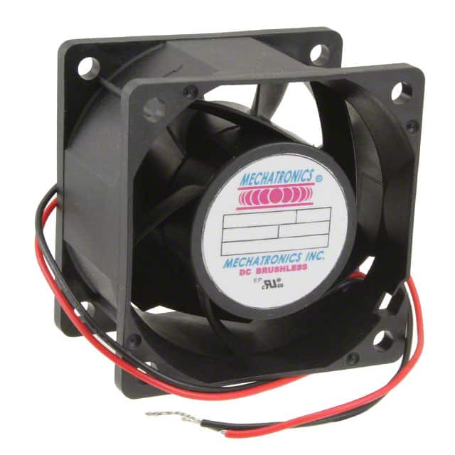 MQ6038E24B-FSR FAN AXIAL 60X38MM 24VDC WIRE