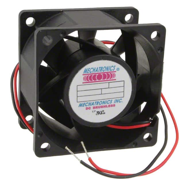 MQ6038E12B-FSR FAN AXIAL 60X38MM 12VDC WIRE