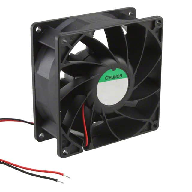 PMD1209PMB1-A.(2).GN FAN AXIAL 92X38MM 12VDC WIRE