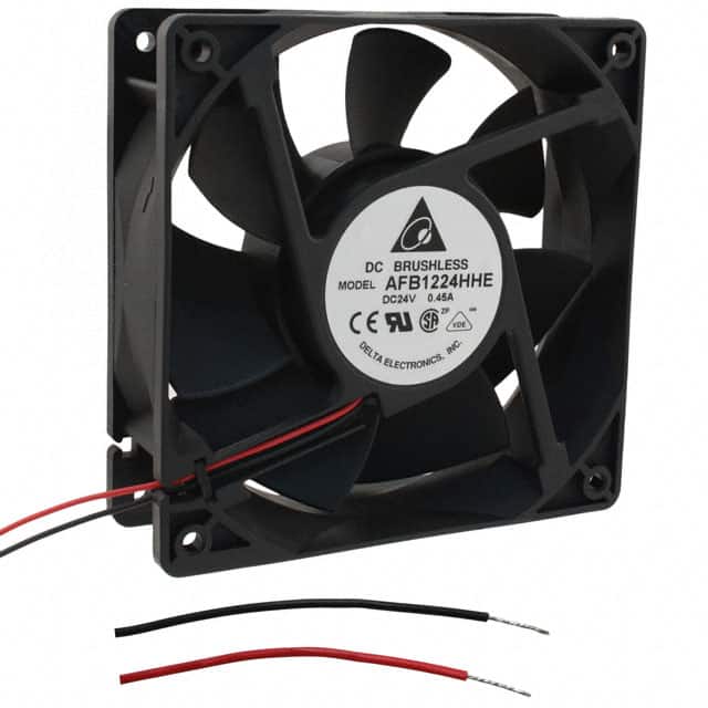 AFB1224HHE FAN AXIAL 120X38MM 24VDC WIRE