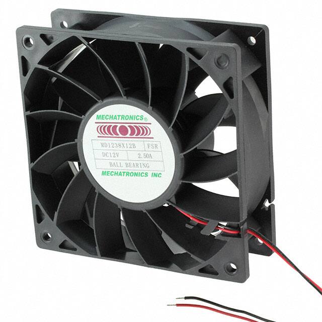 MD1238X12B-FSR FAN AXIAL 120X38MM 12VDC WIRE