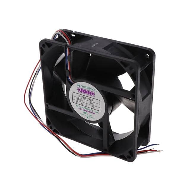 G1238E12B1+6-FSR-WS FAN AXIAL 119X38MM 12VDC WIRE