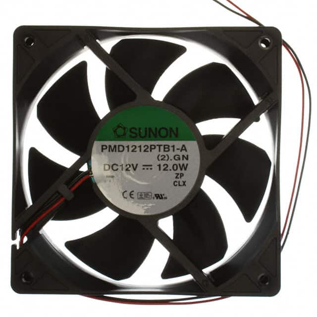 PMD1212PTB1-A.(2).GN FAN AXIAL 120X25MM 12VDC WIRE