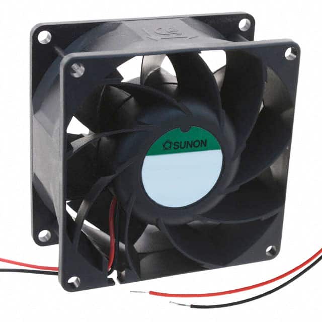 PMD1208PMB1-A (2) FAN AXIAL 80X38MM 12VDC WIRE