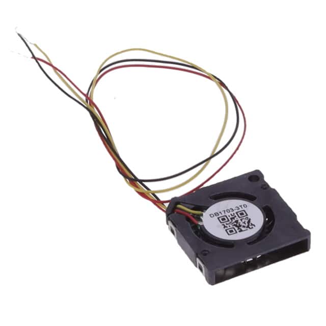 DB170303H1A-3T0 FAN BLOWER 17X3.2MM 3VDC WIRE