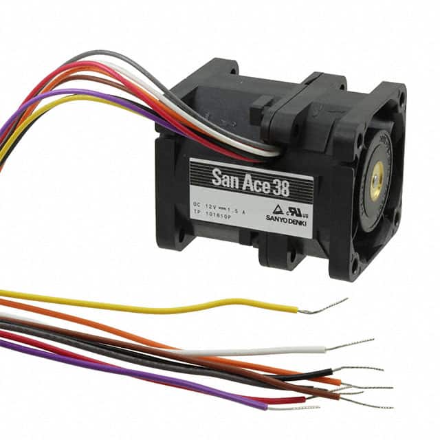 9CRA0312P4K03 FAN AXIAL DUAL 38X48MM 12VDC