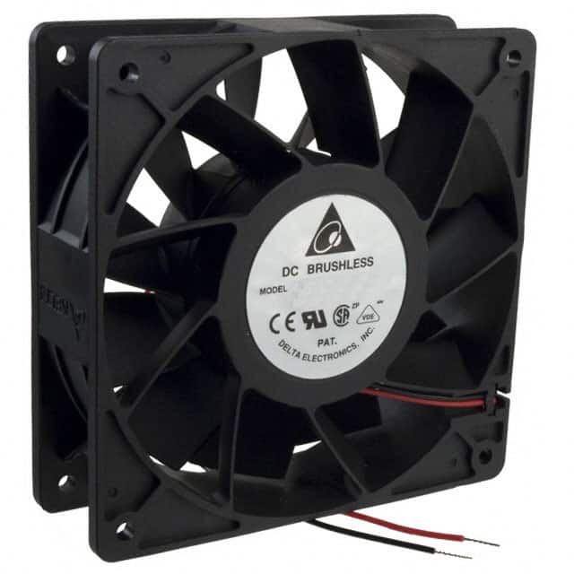PFB1212GHE FAN AXIAL 120X38MM 12VDC WIRE