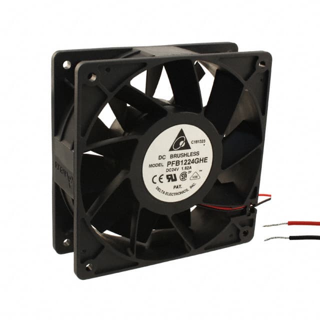PFB1224GHE FAN AXIAL 120X38MM 24VDC WIRE