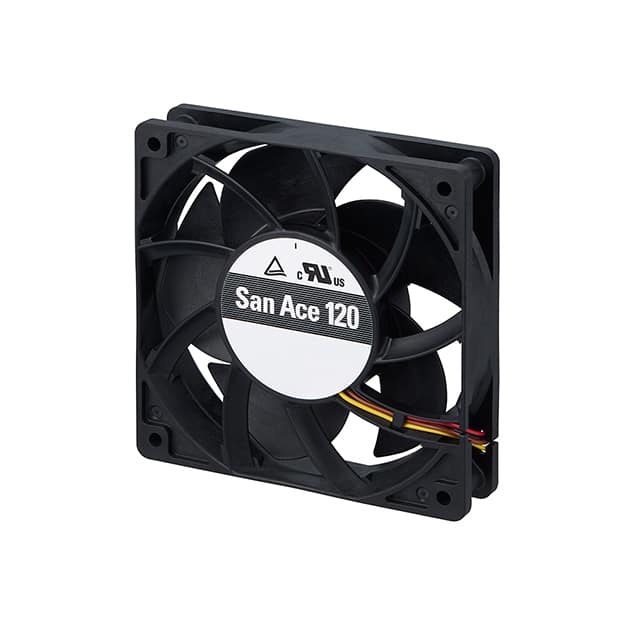 9GA1212S4001 FAN AXIAL 120X25.4MM 12VDC WIRE