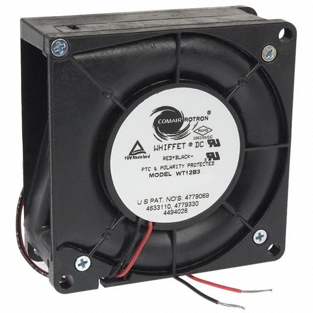 19031101A FAN BLOWER 80X32.4MM 12V WT12B3