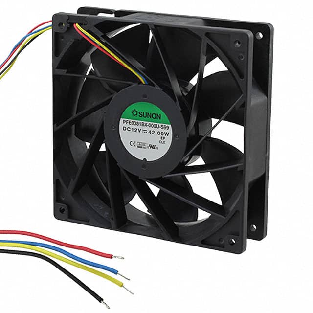 PFE0381BX-000U-S99 FAN AXIAL 140X38MM 12VDC WIRE