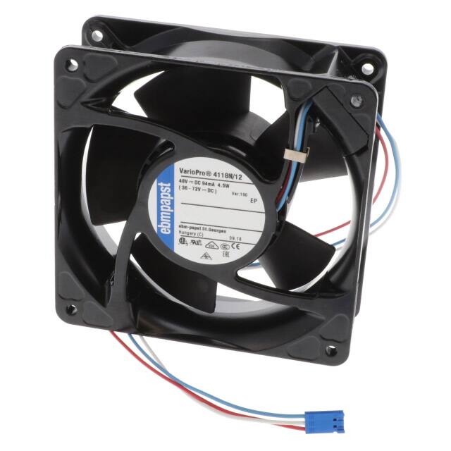 4118N/12-190 FAN AXIAL 119X38MM 48VDC WIRE
