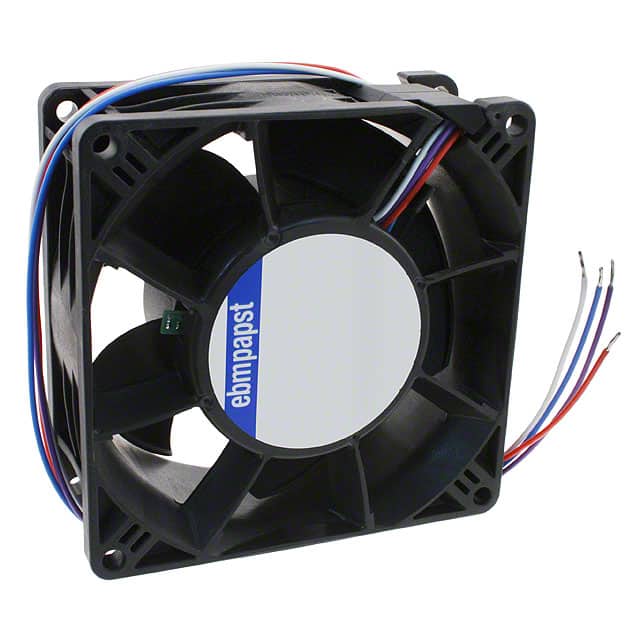 3212J/2H4P FAN AXIAL 92X38MM 12VDC WIRE