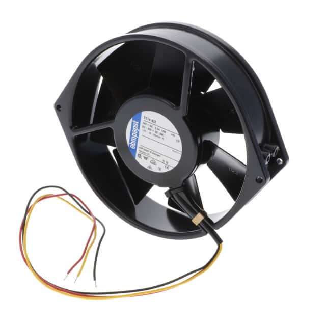 7114N/2 FAN AXIAL 150X38MM 24VDC WIRE