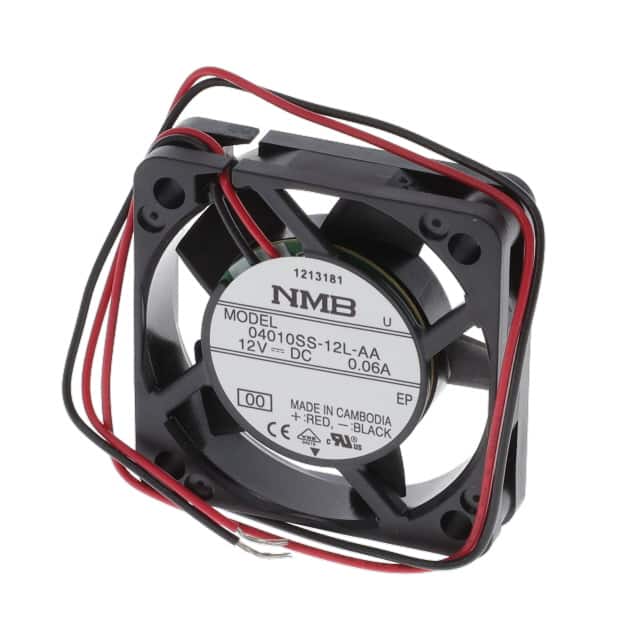 04010SS-12L-AA-00 FAN AXIAL 40X10MM 12VDC WIRE