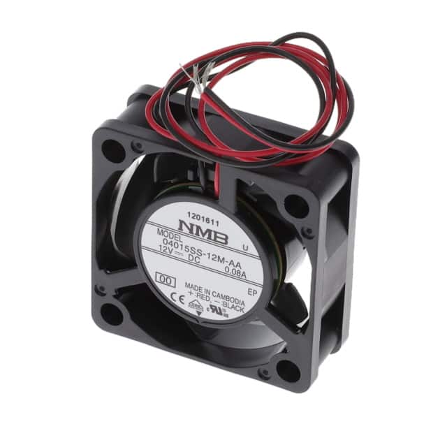 04015SS-12M-AA-00 FAN AXIAL 40X15MM 12VDC WIRE