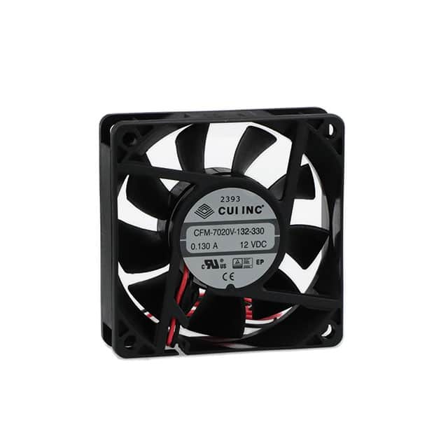 CFM-7020V-132-330 FAN AXIAL 70X20MM 12VDC WIRE