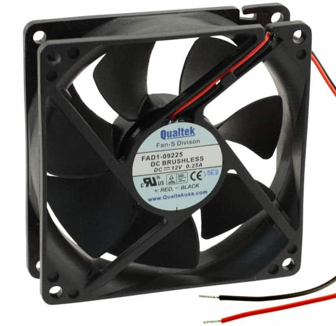 FAD1-09225DBLW12 FAN AXIAL 92.5X25MM 24VDC WIRE