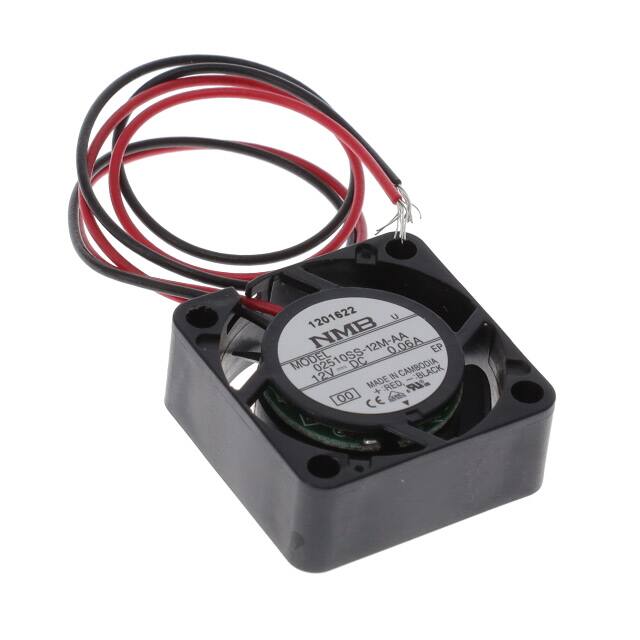 02510SS-12M-AA-00 FAN AXIAL 25X10MM 12VDC WIRE