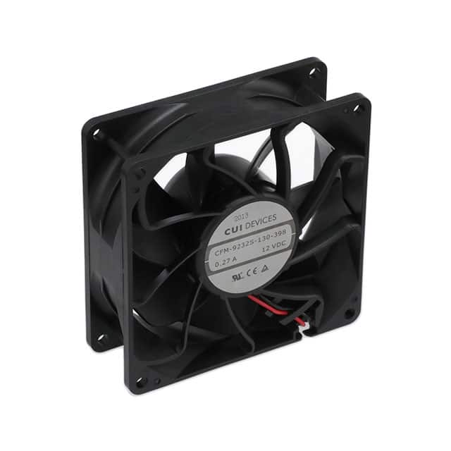CFM-9232S-130-398 FAN AXIAL 92.2X32MM 12VDC WIRE