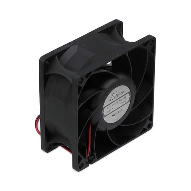 CFM-8038B-240-449 FAN AXIAL 80X37.6MM 24VDC WIRE