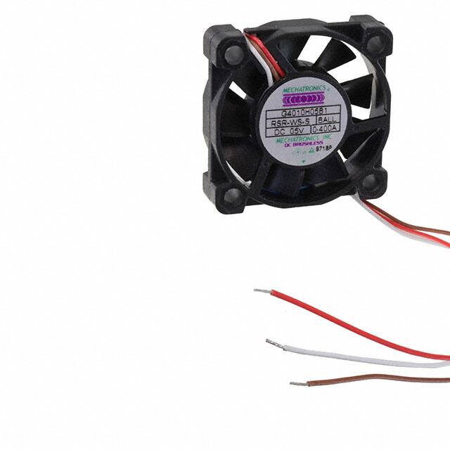 G4010H05B1-RSR-WS-S FAN AXIAL 40X10.3MM 5VDC WIRE
